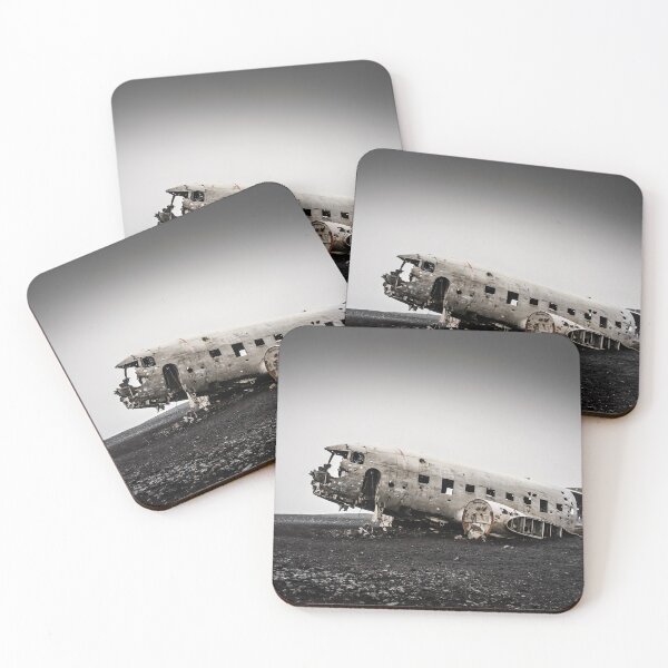 Item preview, Plane wreckage on a beach designed and sold by ThePilotChannel.