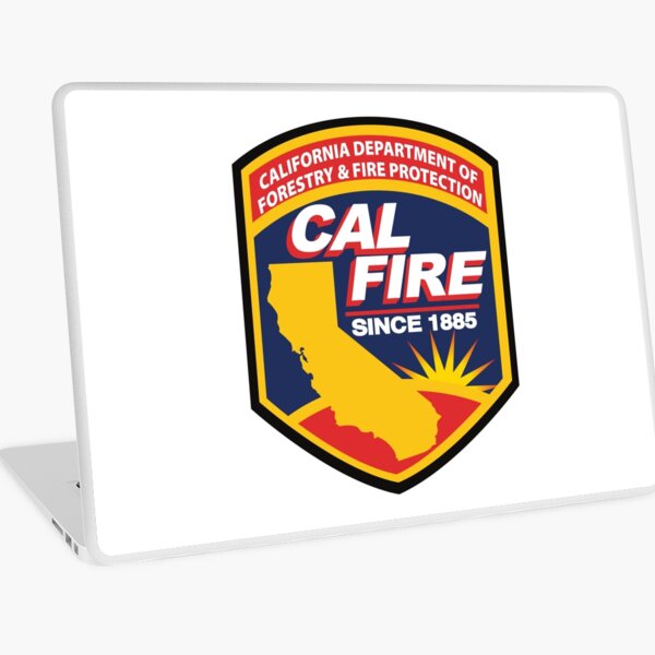 Cal Fire Logo Laptop Skin