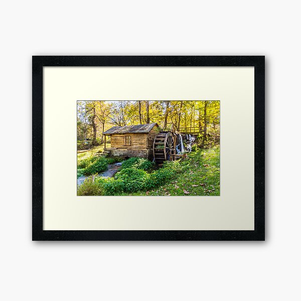 Reeds Spring Mill Framed Art Print