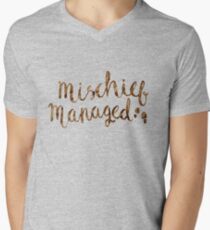 MISCHIEF MANAGED Men's V-Neck T-Shirt