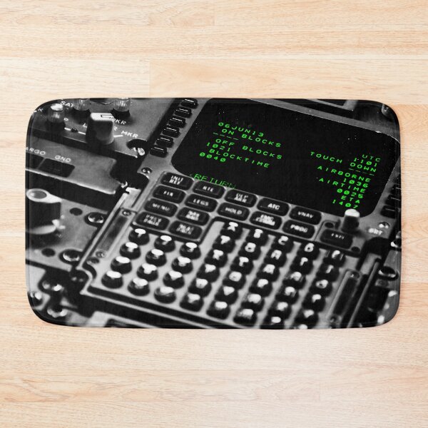 Item preview, Airplane cockpit navigation computer close up designed and sold by ThePilotChannel.