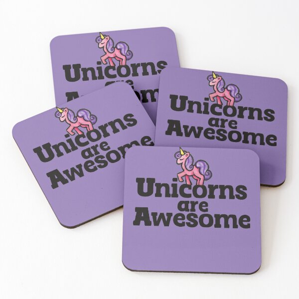 Item preview, Unicorns are awesome designed and sold by FrictionMaxxing.