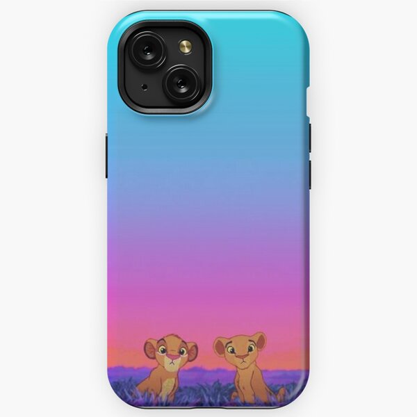 Coque pour iPhone 13 PRO MAX - Disney Simba Bebe Feuilles