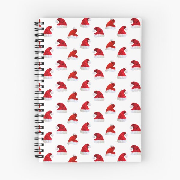 Item preview, Red Christmas Santa Hats pattern designed and sold by ArdeaOnline.