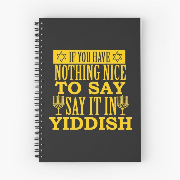 Item preview, Say It In Yiddish hanukkah funny jewish gift for men women designed and sold by hadleydesigns.