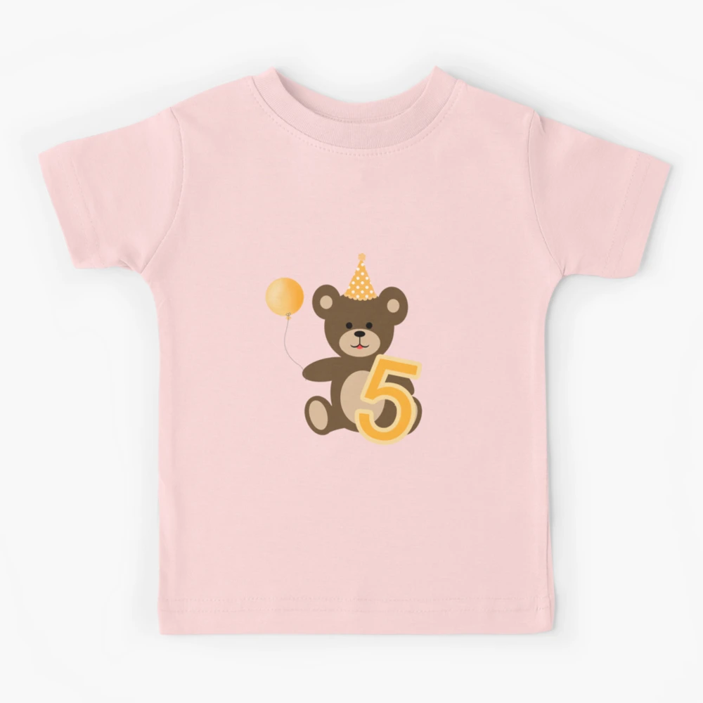 Camiseta para niños con la obra «2 dos años de cumpleaños del oso de  peluche - 2 dos años de feliz cumpleaños» de Trenddesigns24