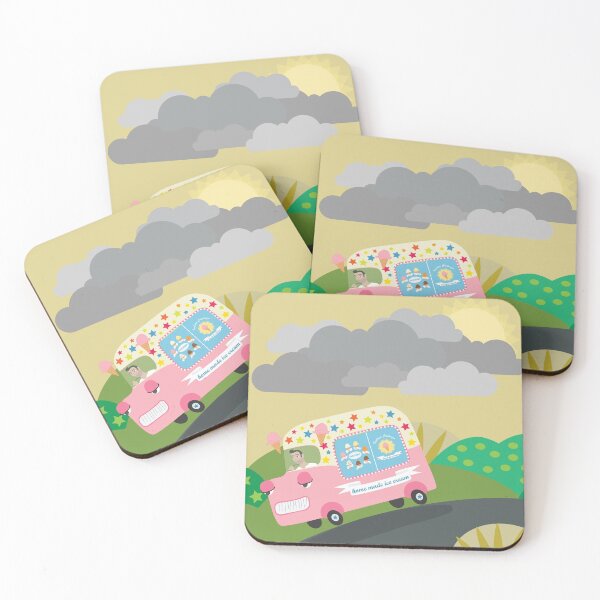 Item preview, Ice cream van drives downhill designed and sold by Heather Bower.