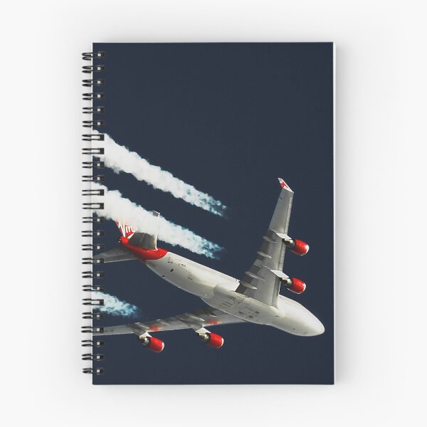 Item preview, Boeing 747 cruising above the Atlantic with contrails designed and sold by ThePilotChannel.