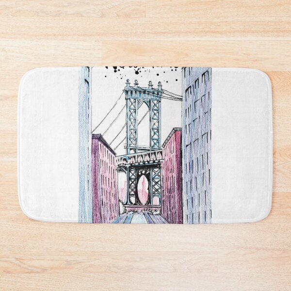 Item preview, Bridge New York graphic. designed and sold by LiliyaSavelieva.