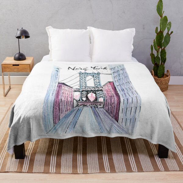 Item preview, Bridge New York graphic. designed and sold by LiliyaSavelieva.