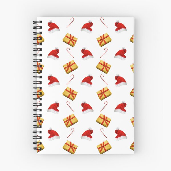 Item preview, Chistmas gifts and hats repeating pattern designed and sold by ArdeaOnline.