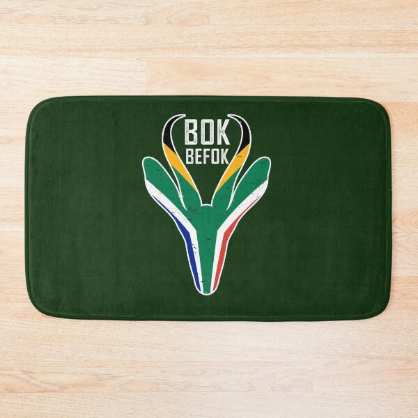 Item preview, Bokbefok Springbok Face South Africa Flag designed and sold by d247.