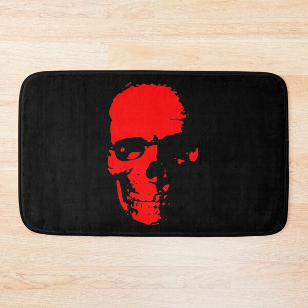 Item preview, Skull Mask In Red Art Graphic Red Eyes Skull Halloween T-Shirt designed and sold by urban-design.