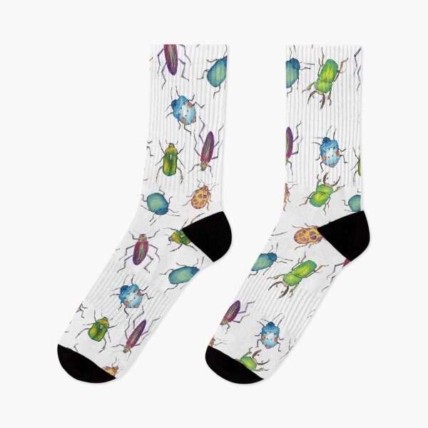 Item preview, Colorful Beetles and Bugs Painting Pattern - Little Monsters - Scatter! designed and sold by hellocando.