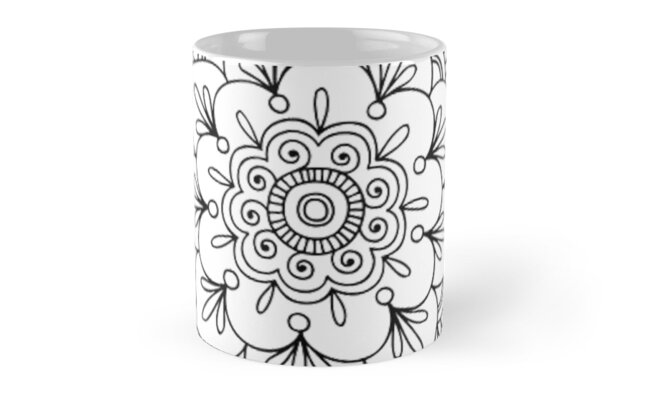 Resultado de imagen de MANDALA MUGS, EASY TO DO