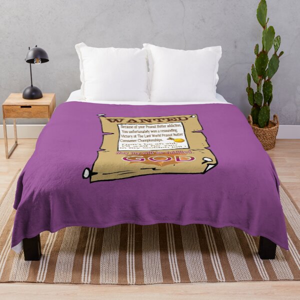 Item preview, WANTED, because of your Peanut Butter addiction ... humour. designed and sold by Ralek.