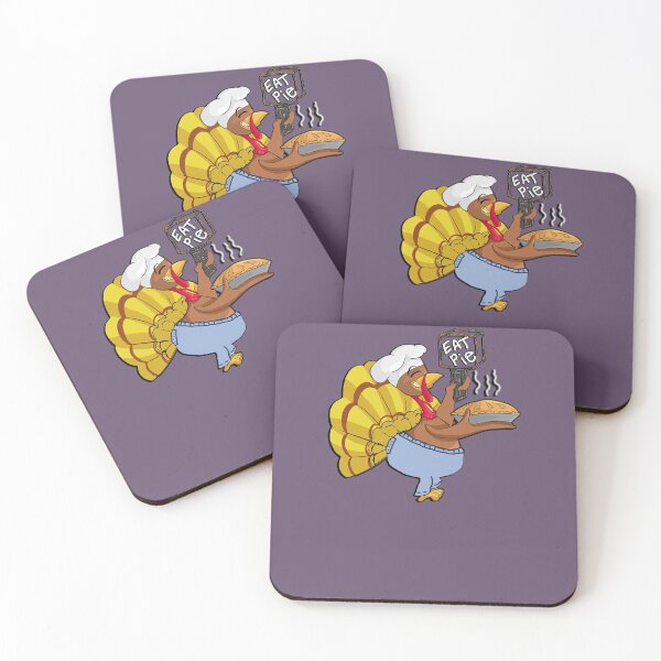 Item preview, Thanksgiving Funny Turkey Eat Pie, Turkey with Fat Pants On Funny Thanksgiving Holiday Gifts designed and sold by tamdevo1.