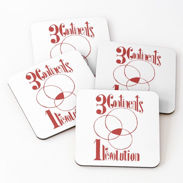 Item preview, Paris Revolt, May 68: '3 CONTINENTS, 1 REVOLUTION': The Original in Deep Red on White designed and sold by Day Chapman.