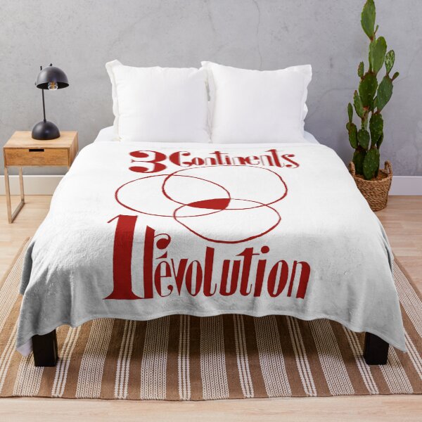 Item preview, Paris Revolt, May 68: '3 CONTINENTS, 1 REVOLUTION': The Original in Deep Red on White designed and sold by Day Chapman.