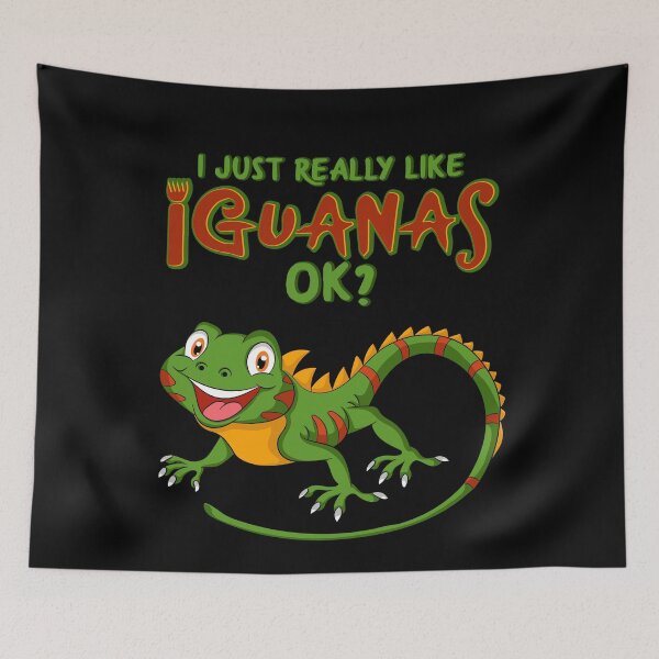 Item preview, I just really like iguanas, ok? designed and sold by OVMEngemann.