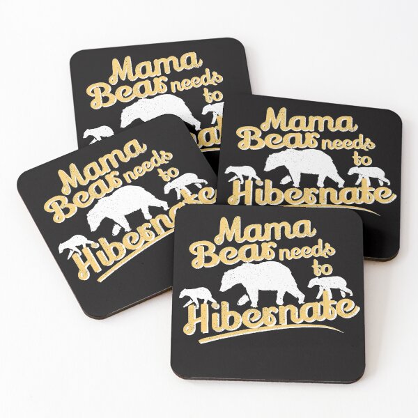 Item preview, Mama Bear Needs To Hibernate Vintage Distressed No Sunset designed and sold by Dan Brady.