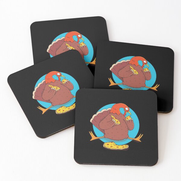 Item preview, Thanksgiving - Turkey Eating Pizza designed and sold by AaaleXX.