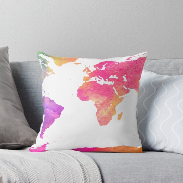 Item preview, Watercolor World Map designed and sold by mdesigns24.