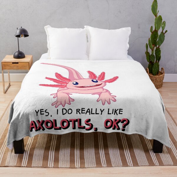 Artikelvorschau, Ich mag Axolotls, na und? entworfen und verkauft von OVMEngemann.
