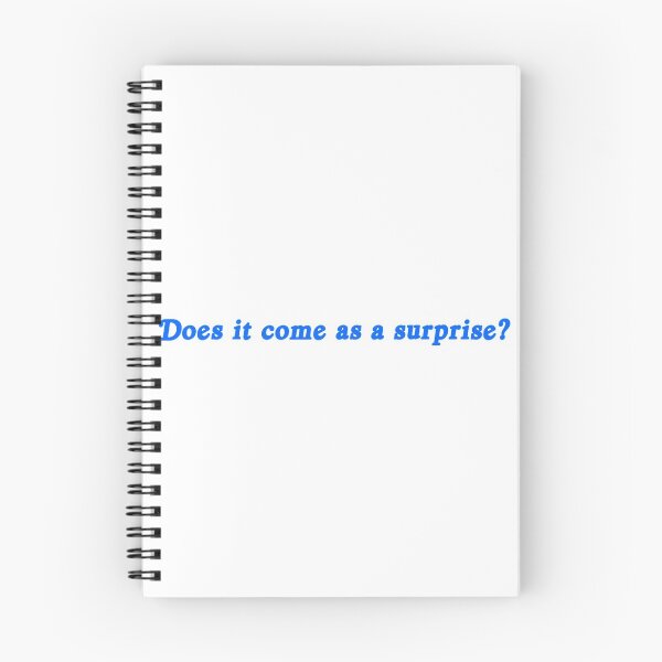 Item preview, Does it come as a surprise? in blue designed and sold by mhj5503.