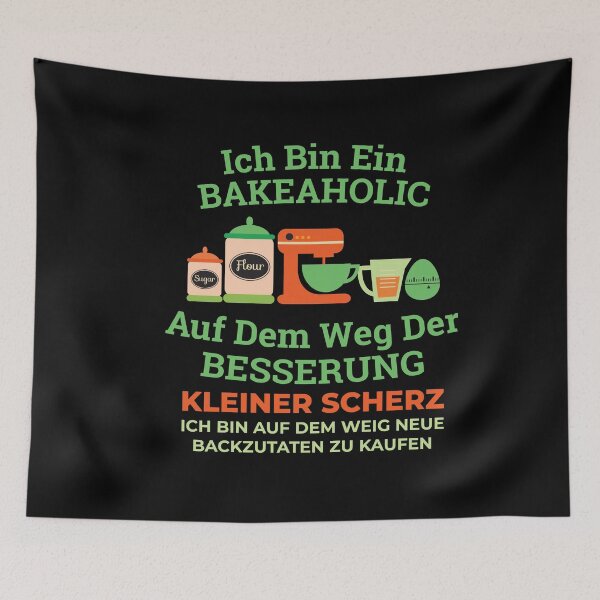 Item preview, I Am A Bakeholic Baking Tart Baker Hobby designed and sold by MooonTees.