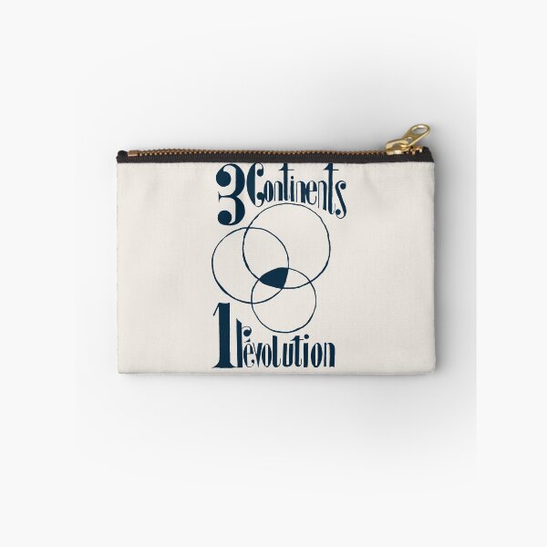 Item preview, ! Paris Revolt, May 68: '3 CONTINENTS, 1 REVOLUTION': The Original in Darkest Blue on Bone Grey designed and sold by Day Chapman.