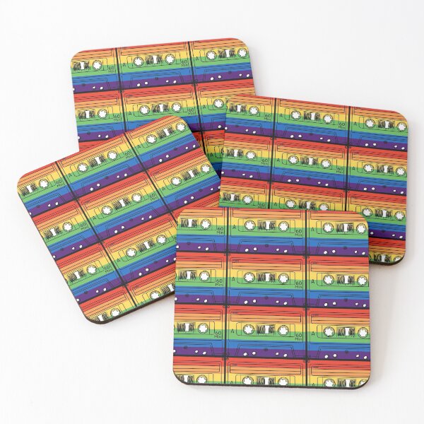 Item preview, Rainbow tape cassette  designed and sold by Gammaraybots.