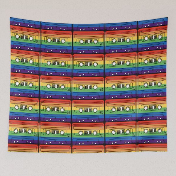 Item preview, Rainbow tape cassette  designed and sold by Gammaraybots.