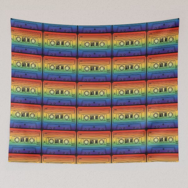 Item preview, Rainbow tape cassette  designed and sold by Gammaraybots.