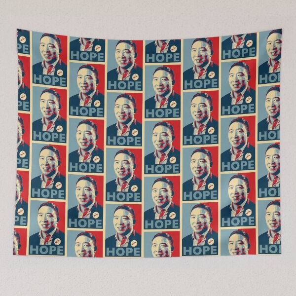 Item preview, Andrew Yang Hope Poster designed and sold by lurchmerch.