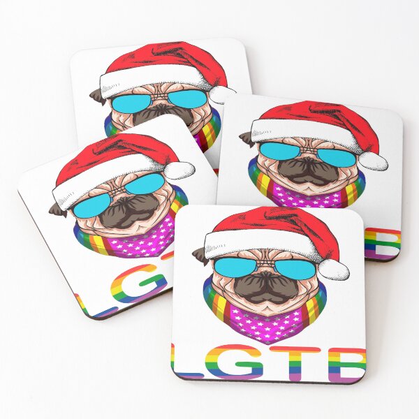 Item preview, LGTB gay dog xmas designed and sold by Luisombra.