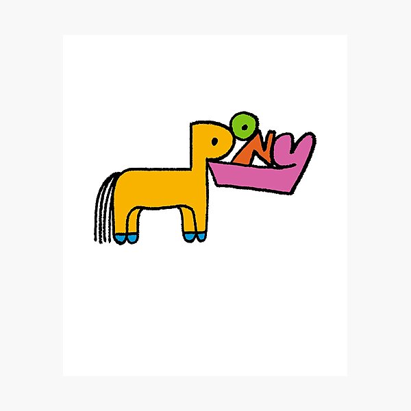 Pony Rex Orange County Photographic Print