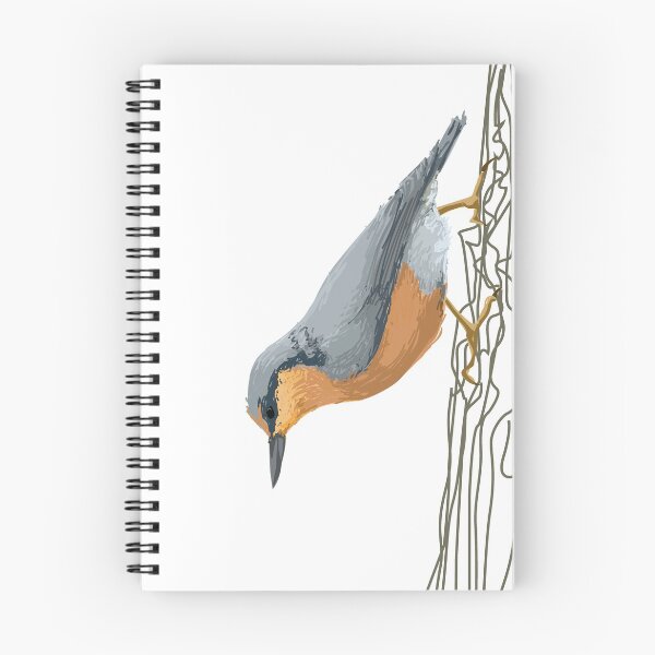 Item preview, eurasian nuthatch designed and sold by bosetsu.