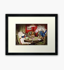 A Super Bluff Framed Print