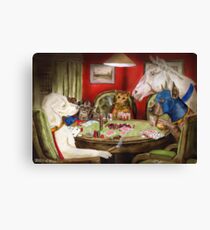 A Super Bluff Canvas Print
