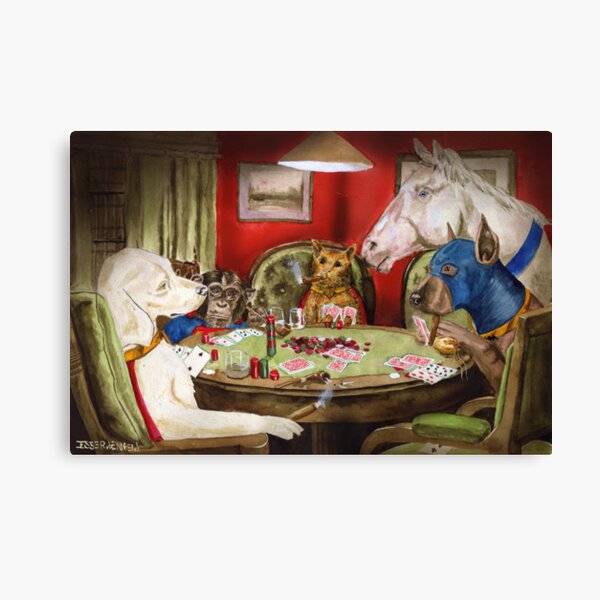 A Super Bluff Canvas Print