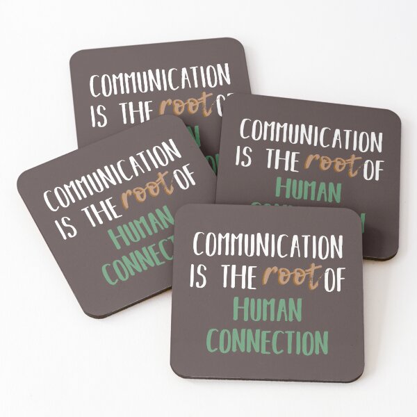 Item preview, Communication is the Root of Human Connection designed and sold by bathwater.
