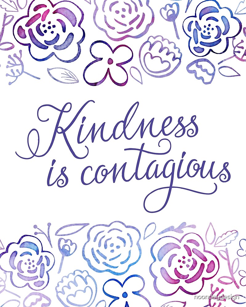 essay on kindness is contagious