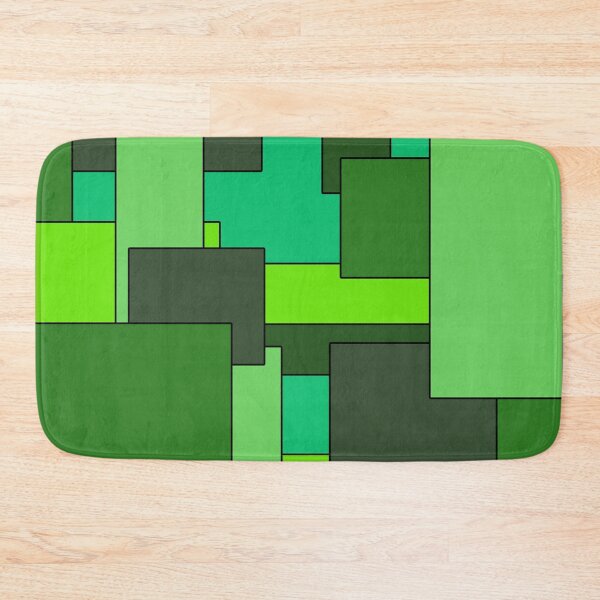 Item preview, Green Square Pattern designed and sold by KristalStittle.