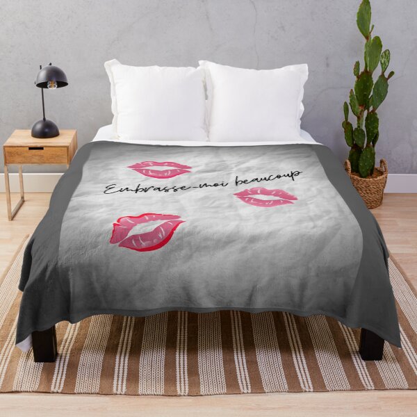 Item preview, Embrasse-moi beaucoup French Kiss Me A Lot designed and sold by Purple Fern Art.