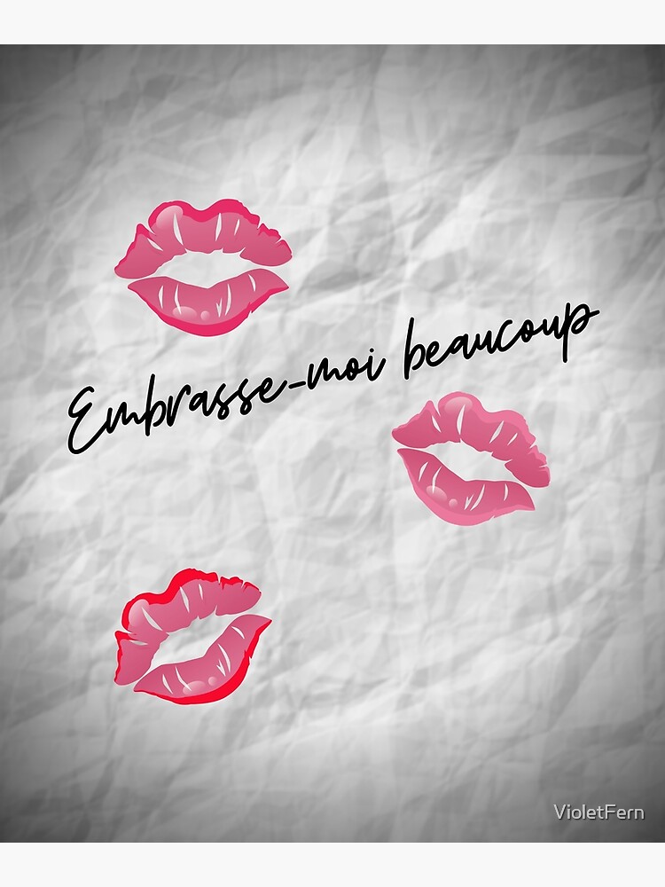 Embrasse-moi beaucoup French Kiss Me A Lot | Poster