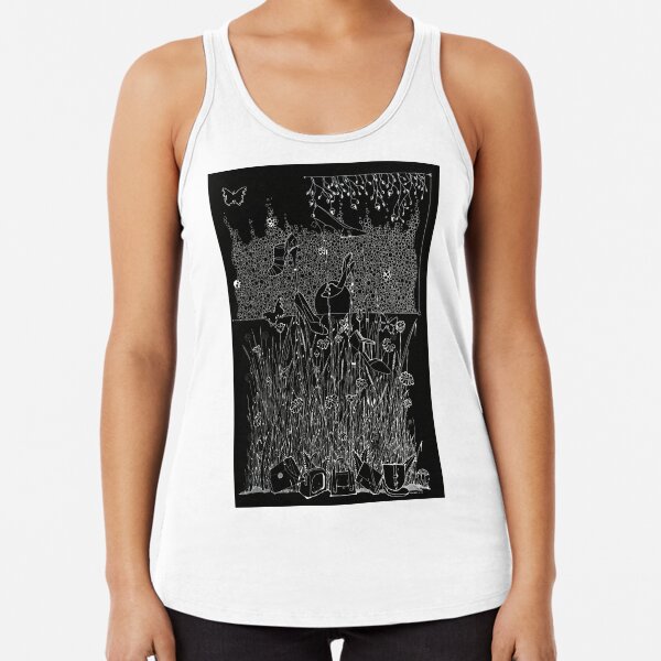 Fashion Garden Racerback Tank Top
