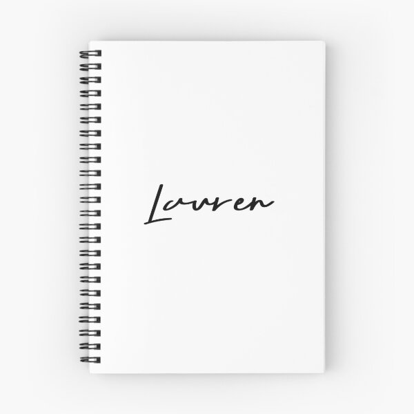 Item preview, Lauren handwriting designed and sold by taryncarey225.