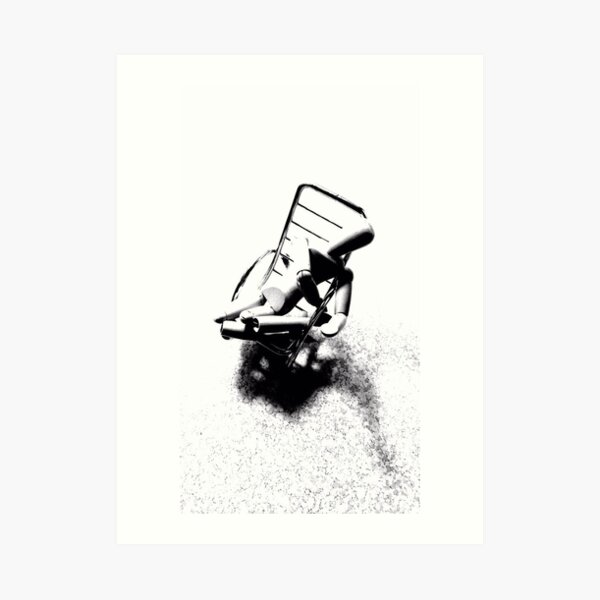"Despair Chair (7)" Art Print