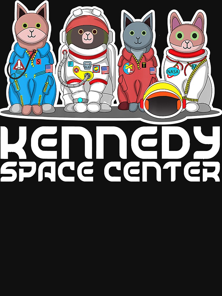 kennedy space center cat shirt
